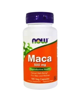 Now Foods Maca 500mg, 100Veg Capsules