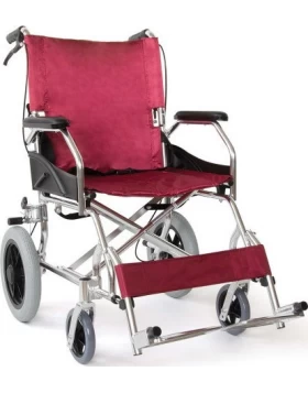 Vita Orthopaedics Αμαξίδιο Αλουμινίου Μεταφοράς 45 cm VT401 09-2-004 κόκκινο