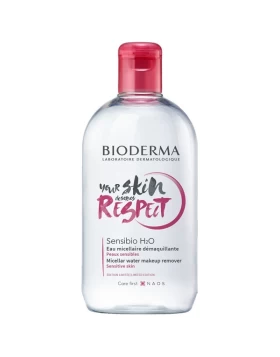 Bioderma Sensibio H2O 500ml Your Skin Deserves Respect Limited Edition