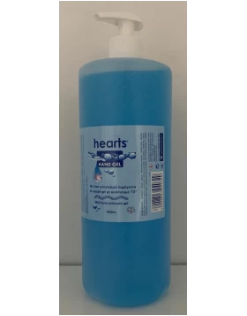 Viochrist Hearts 70% έγκριση ΕΟΦ Hand Gel Αντισηπτικό Gel χεριών 1lt