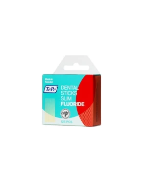TePe Dental Sticks Slim Fluoride 125τμχ