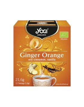 Yogi Tea Ginger Orange 12 Φακελάκια