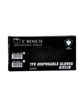 ΓΑΝΤΙΑ ΜΙΑΣ ΧΡΗΣΗΣ TPE BOSCH ΜΑΥΡΑ 100ΤΜΧ