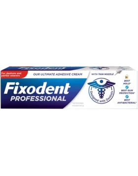 Fixodent Professional Στερεωτική Κρέμα για Tεχνητές Oδοντοστοιχίες 40gr