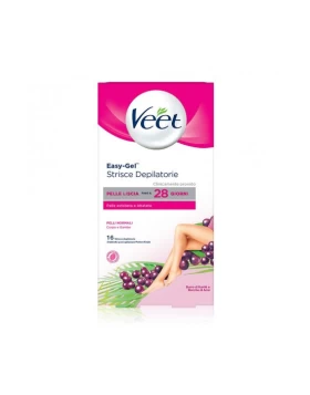 Easy Gelwax Body & Legs Normal Skin Αποτριχωτικές Ταινίες   16τμχ