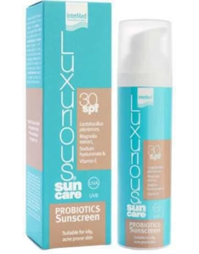 Intermed Luxurious Probiotics Fluid Αντηλιακό Προσώπου SPF30 75ml