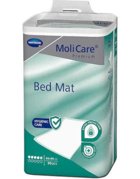 Hartmann MoliCare Premium Bed Mat 60x90cm Υποσέντονο μιας Χρήσης Μεσαίας Απορροφητικότητας 30 Τεμάχι