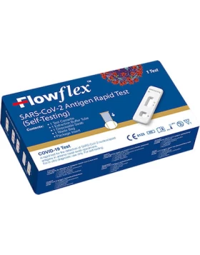 Acon FlowFlex SARS-Cov-2 Antigen Rapid Test Αυτοδιαγνωστικό Τεστ Ταχείας Ανίχνευσης Αντιγόνων με Ριν