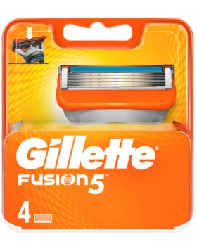 Gillette Fusion Λεπίδες Ανταλλακτικά για Ξυραφάκι 4τμχ
