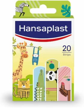 Hansaplast Αυτοκόλλητα Επιθέματα Animals για Παιδιά 20τμχ