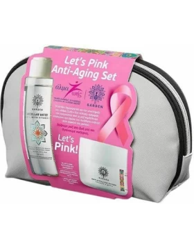 Garden Let's Pink Anti-Aging Set Αντιρυτιδική Κρέμα για Πρόσωπο και Μάτια, 50ml + Micellar Water 3 i