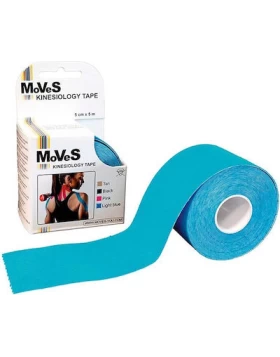 MVS In Motion Ταινία Κινησιοθεραπείας 5cm x 5m Γαλάζια