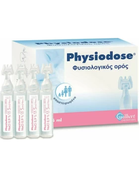 Physiodose Physiological Saline Solution Αμπούλες Φυσιολογικού Ορού για Βρέφη 30x5ml