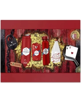 Old Spice Gift Box Whitewater Shower Gel 250ml & Deodorant Body Spray 150ml & Deodorant Stick 50ml &