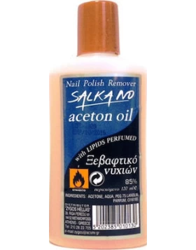 Salkano Καθαρό Ασετόν Νυχιών Aceton Oil 120ml