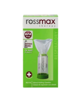 Rossmax Valved Holding Chamber Θάλαμος εισπνοής για Ενήλικες(5 years +)