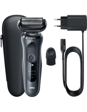 Braun Series  61-N1000s Ξυριστική Μηχανή Προσώπου Επαναφορτιζόμενη