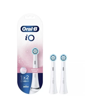 Oral-B iO Gentle Care White Ανταλλακτικές Κεφαλές Ηλεκτρικής Οδοντόβουρτσας για Ευαίσθητα Δόντια & Ο