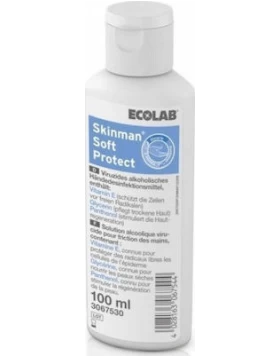 Ecolab Skinman Soft Protect Ιοκτόνο Υγρό Απολυμαντικό Χεριών 100ml