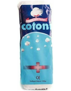 Cotoni 100% Υδρόφιλο Ιατρικό Βαμβάκι 150gr