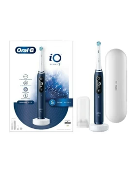 Oral-B IO Series 7 Ηλεκτρική Οδοντόβουρτσα με Χρονομετρητή, Αισθητήρα Πίεσης και Θήκη Ταξιδίου Sapph
