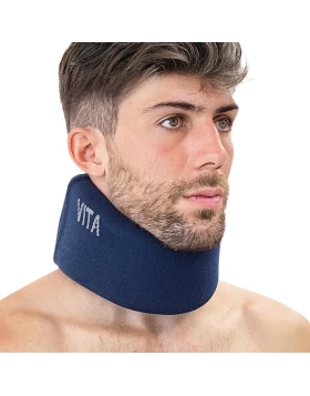 Vita Orthopaedics Μαλακό Αυχενικό Κολάρο με Επένδυση Μπλε 01-2-032