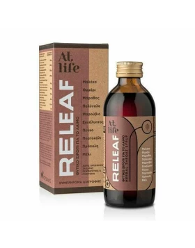 Petsiavas At Life Releaf Φυτικό Σιρόπι για τον Παραγωγικό Βήχα & την Απόχρεμψη 150ml