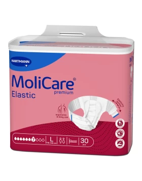 Hartmann Molicare Premium Elastic (165373) Large 115-145cm Πάνες Ακράτειας 7 Σταγόνες 30τμχ