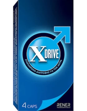 XDrive Food Supplement for Men Συμπλήρωμα Διατροφής για τον Άνδρα που Βελτιώνει τη Σεξουαλική Απόδοσ