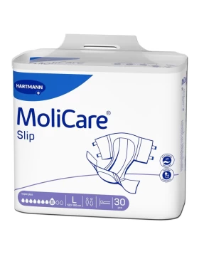 Αυτοκόλλητες Πάνες Ακράτειας Νυκτός Hartmann MoliCare Flash Slip Super Plus - Large (30 τεμ.)165433