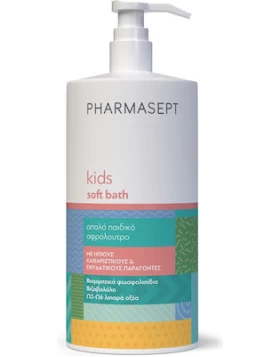 Pharmasept Παιδικό Αφρόλουτρο Kids Soft Bath με Μέλι για την Ευαίσθητη Περιοχή σε Μορφή Gel 1000ml