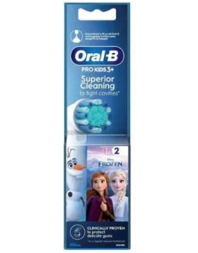 Oral-B Superior Cleaning Frozen Ανταλλακτικές Κεφαλές Ηλεκτρικής Οδοντόβουρτσας για 3+ Χρονών 2τμχ