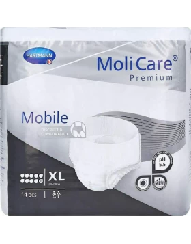 Hartmann MoliCare Premium Mobile Heavy Leakage Πάνες Βρακάκι Ακράτειας XLarge 14τμχ 915880