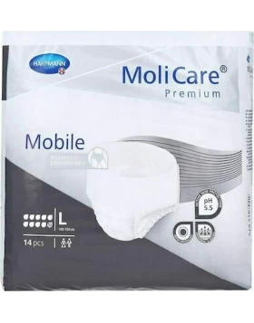 Hartmann Molicare Premium Mobile Πάνες Βρακάκι Ακράτειας 10 Drops Large 14τμχ 166042