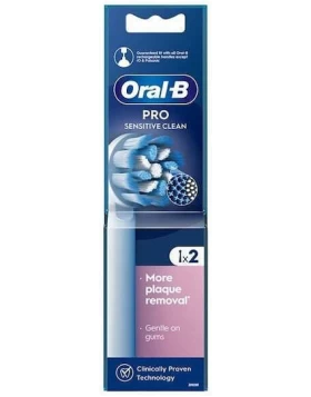 Oral-B Sensitive Clean Ανταλλακτικές Κεφαλές για Ηλεκτρική Οδοντόβουρτσα 1τμχ