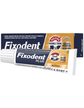 Fixodent Plus Στερεωτική Κρέμα Τεχνητής Οδοντοστοιχίας 40gr