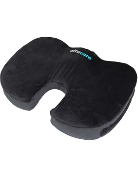Alfa Care Economy Μαξιλάρι Καθίσματος για Κόκκυγα με Memory Foam & Οπή 44x37x7cm σε Γκρι χρώμα AC-72