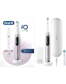 Oral-B iO Series 9N Ηλεκτρική Οδοντόβουρτσα Magnetic Rose Quartz