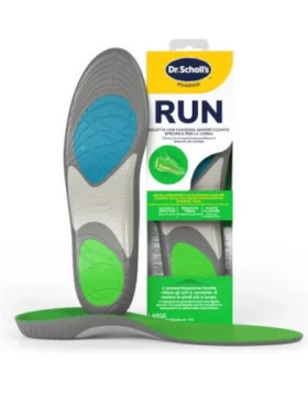 Dr. Scholl's Run Ανατομικοί Πάτοι Παπουτσιών για Τρέξιμο Μέγεθος LARGE No. 40 – 47.5, 1 Ζευγάρι