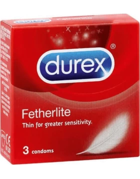 Durex Προφυλακτικά Fetherlite 3τμχ