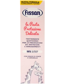 FISSAN Pasta Protezione Delicata Κρέμα Αλλαγής Πάνας (Συγκαμάτων), 100g