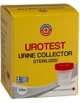 Urotest Αποστειρωμένο Κύπελλο Ούρων 120ml