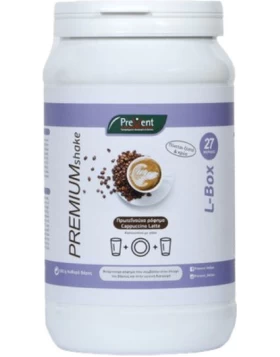Prevent Premium Shake L - Cappuccino Latte Πρωτεϊνικό Ρόφημα για τον Έλεγχο του Βάρους, 581g