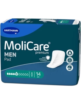 Hartmann MoliCare Premium Men Pad - Επιθέματα - Σερβιέτες Ελαφράς Ακράτειας σε 4 Επίπεδα Απορροφητικ