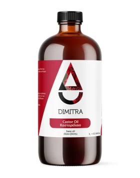 Dimitra Balsam Βιολογικό Καστορέλαιο για Πρόσωπο, Μαλλιά και Σώμα 1LT