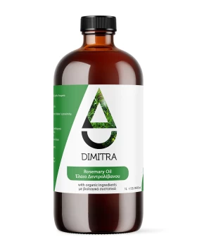 Dimitra Balsam  Έλαιο Δενδρολίβανου για Σώμα & Μαλλιά με Βιολογικά Συστατικά 1 LT