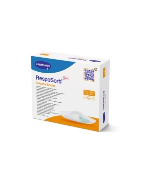 Hartmann Resposorb Silicone Border Aυτοκόλλητα απορροφητικά επιθέματα με επιφάνεια σιλικόνης 15x15cm