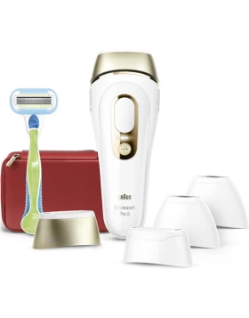 Braun PL5382 Silk Expert Pro 5 Αποτριχωτική Μηχανή Epilator για Πρόσωπο, Σώμα & Μπικίνι με ξυραφάκι 