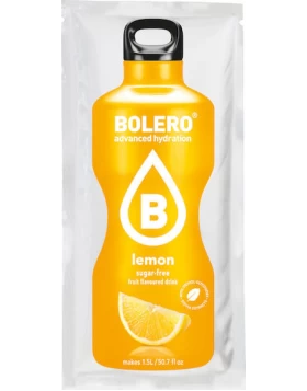 Bolero Χυμός σε Σκόνη Για 1.5L  Νερό Λεμόνι Χωρίς Ζάχαρη 9gr