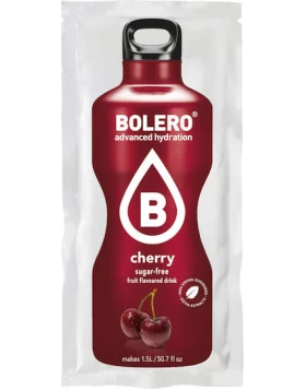 Bolero Χυμός σε Σκόνη Για 1.5L  Νερό Κεράσι Χωρίς Ζάχαρη 9gr